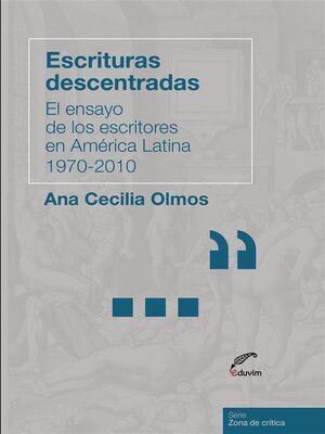 Escrituras descentradas - ebook